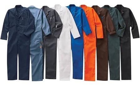 Twill Action Back Coverall